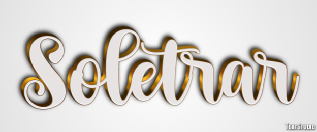 Soletrar Effetto testo