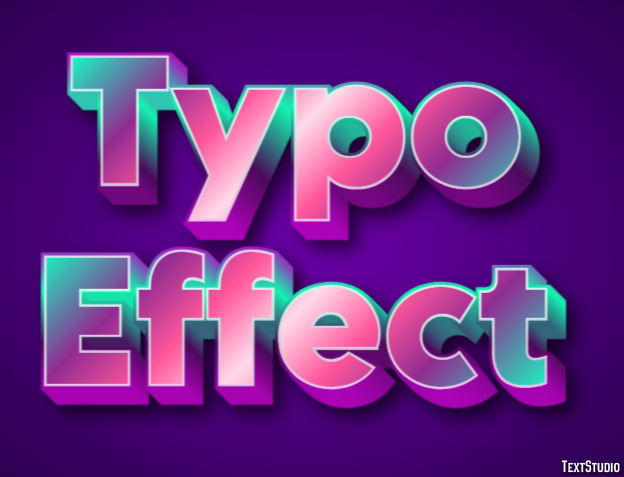 Typo Effect Text Effect