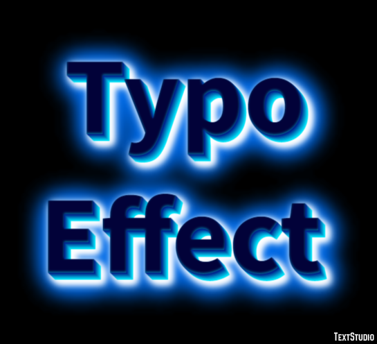 Typo Effect Text Effect