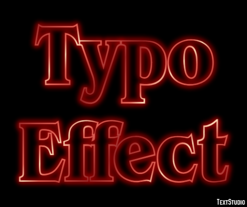 Typo Effect Text Effect