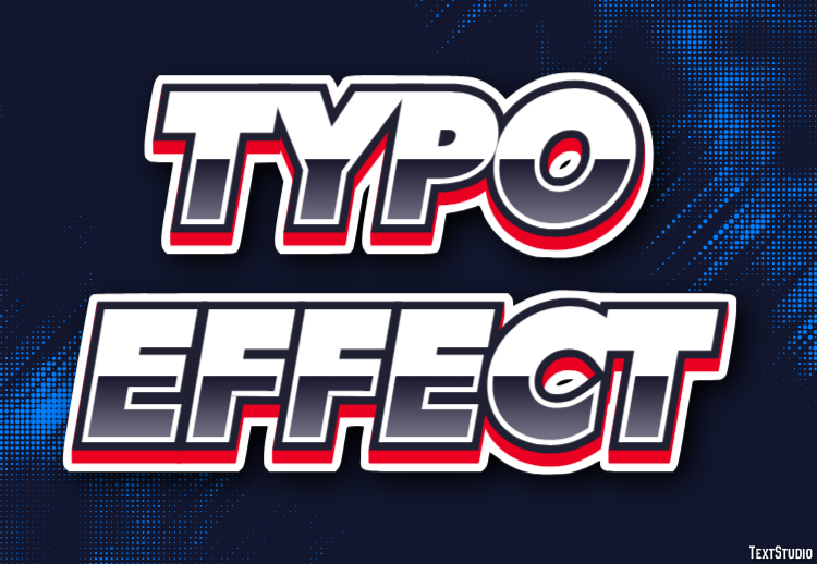 Typo Effect Text Effect