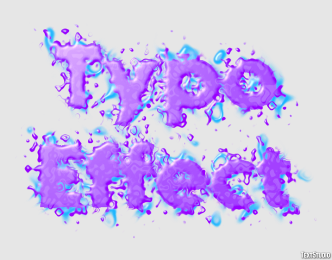 Typo Effect Text Effect