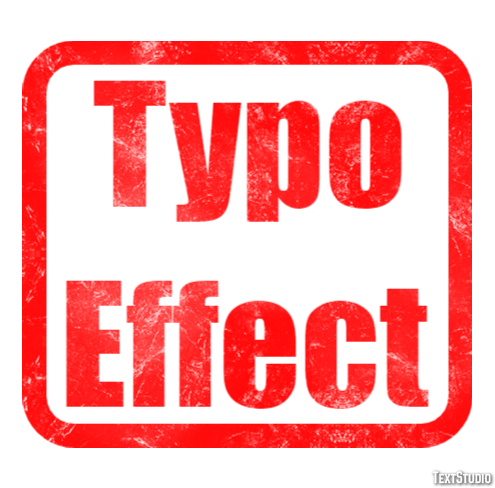 Typo Effect Text Effect