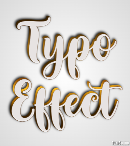 Typo Effect Text Effect