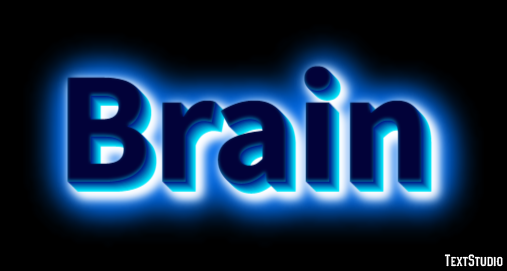 Brain Text Effect