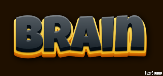 Brain Text Effect