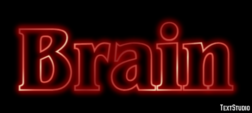 Brain Text effect