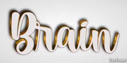 Brain Text Effect