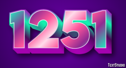 1251 Effetto testo