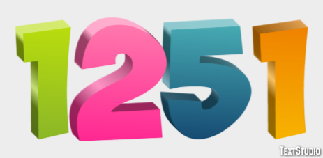 1251 Effetto testo