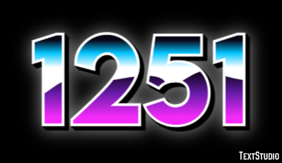 1251 Effetto testo