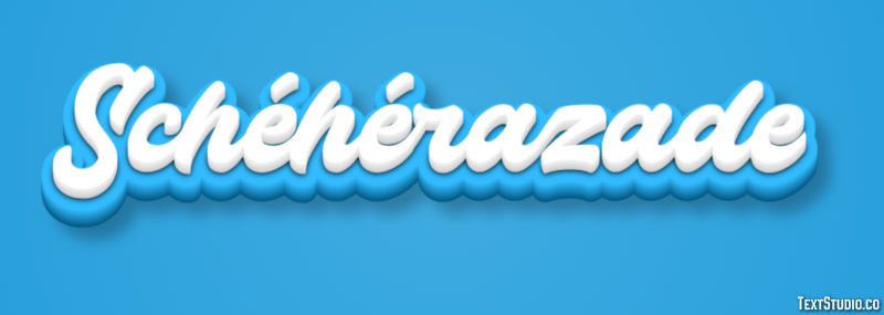 Schéhérazade Metin efekti