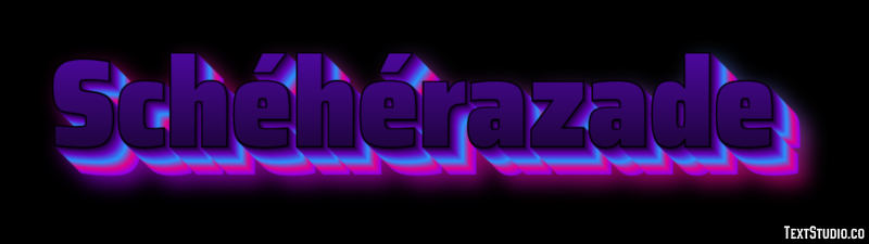 Schéhérazade Metin efekti