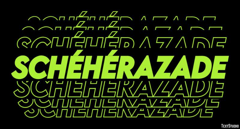 Schéhérazade Metin efekti