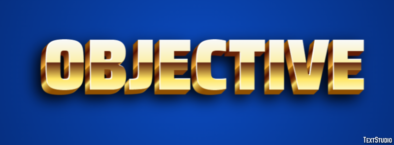 Objective Text Effect