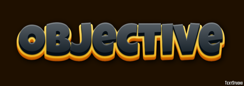 Objective Text Effect