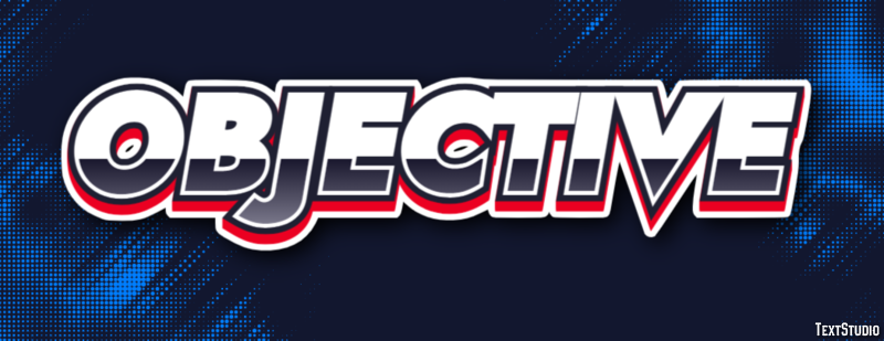 Objective Text Effect