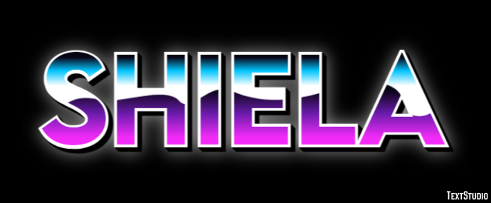 Shiela Efekt tekstowy