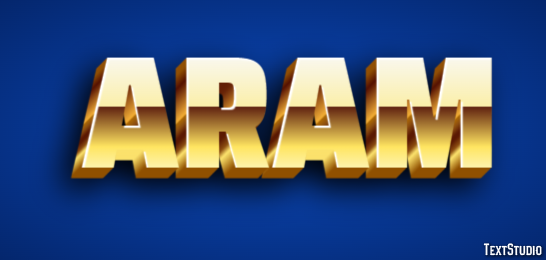 Aram Text Effect