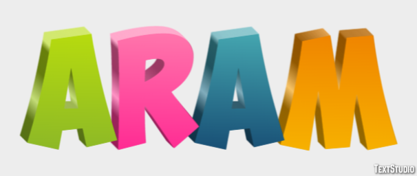 Aram Effet de Texte