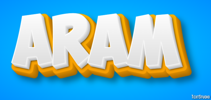 Aram Text Effect