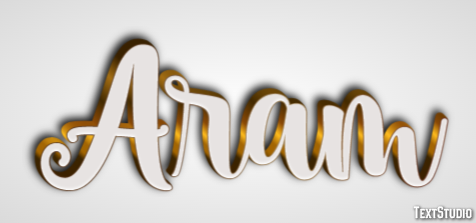 Aram Text Effect