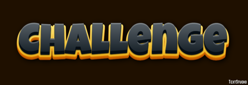 Challenge Effetto testo