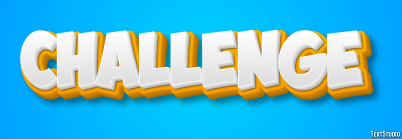 Challenge Effetto testo
