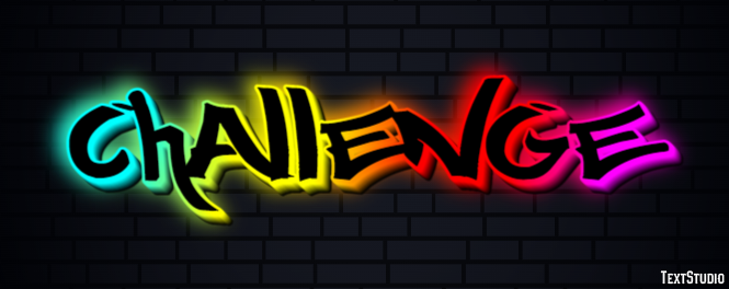Challenge Text Effect