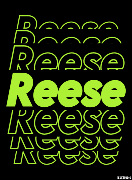 Reese Efekt tekstowy