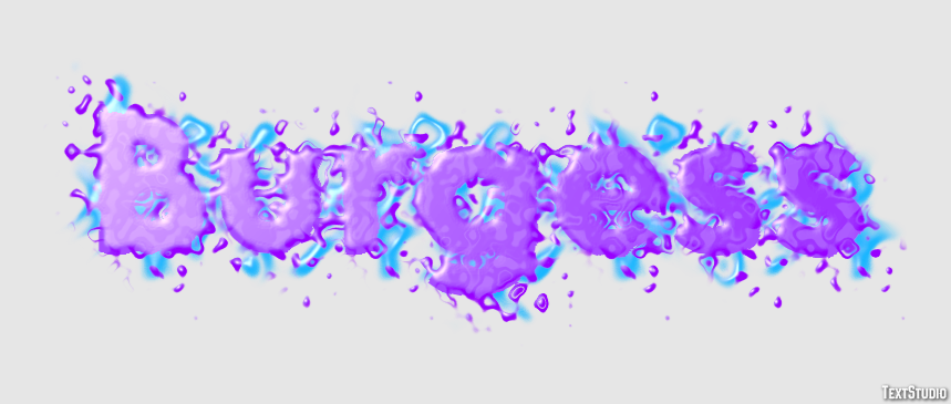 Burgess Text Effect