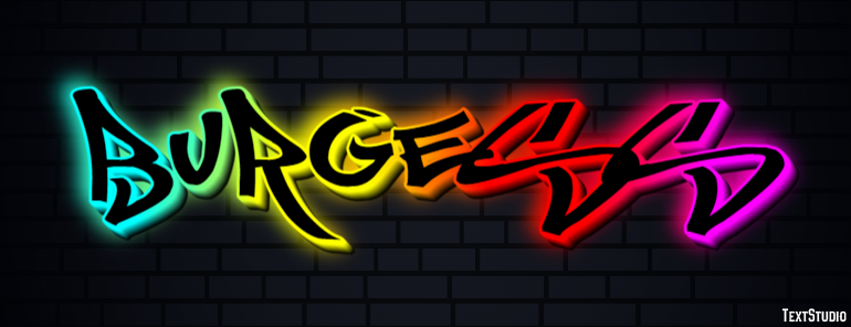 Burgess Text Effect