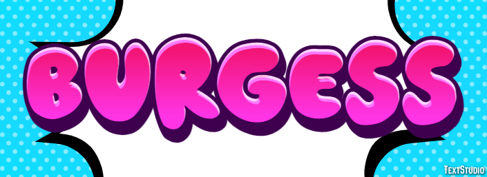 Burgess Text Effect