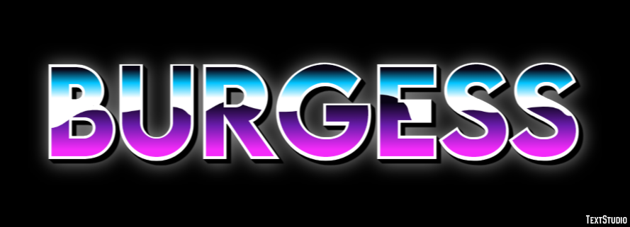 Burgess Text Effect