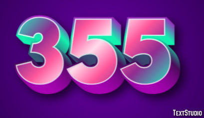355 Text Effect