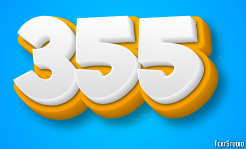 355 Text Effect
