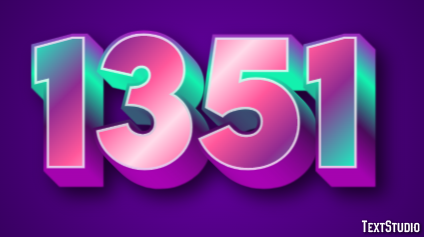 1351 テキスト効果