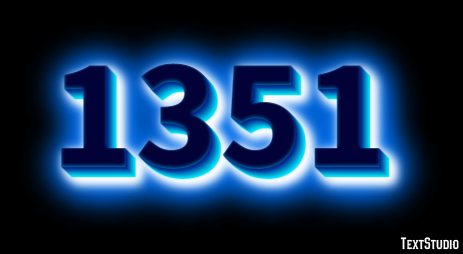 1351 テキスト効果
