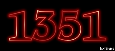 1351 テキスト効果