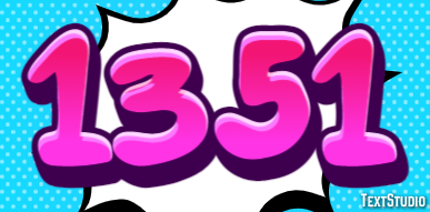 1351 テキスト効果