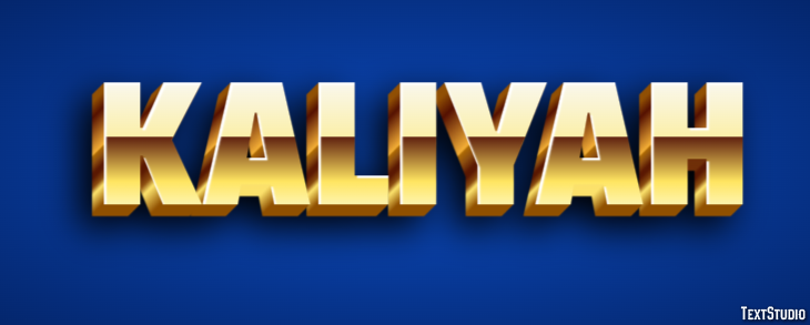 Kaliyah Effet de Texte