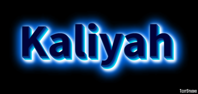 Kaliyah Effet de Texte