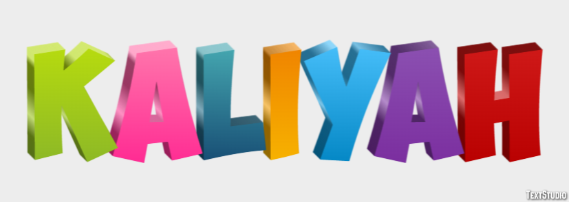 Kaliyah Effet de Texte