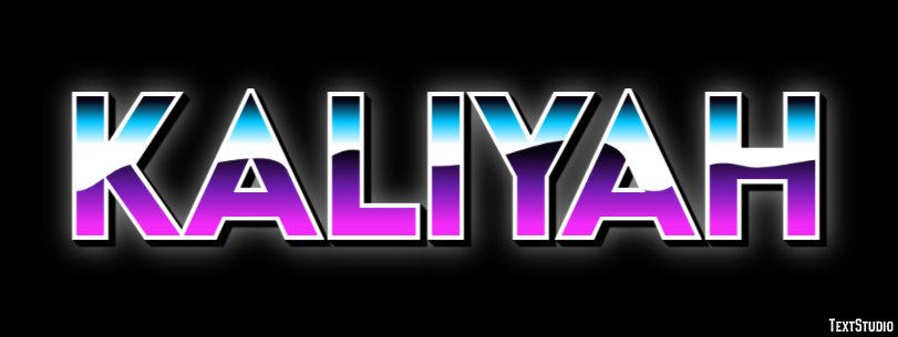 Kaliyah Effet de Texte