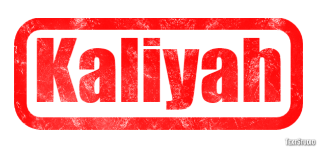 Kaliyah Effet de Texte