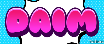 Daim Effet de texte