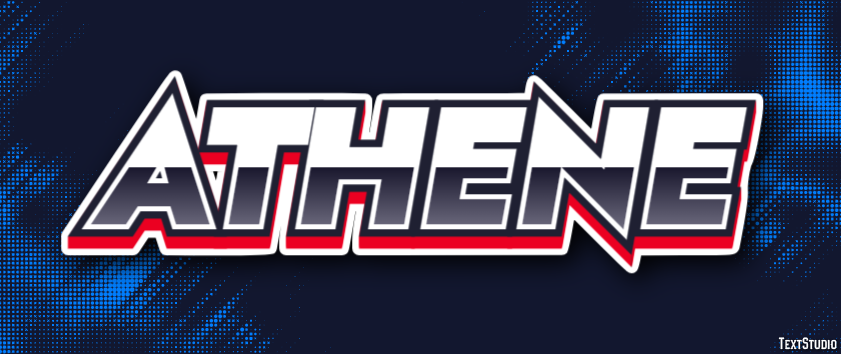 Athene Text Effect