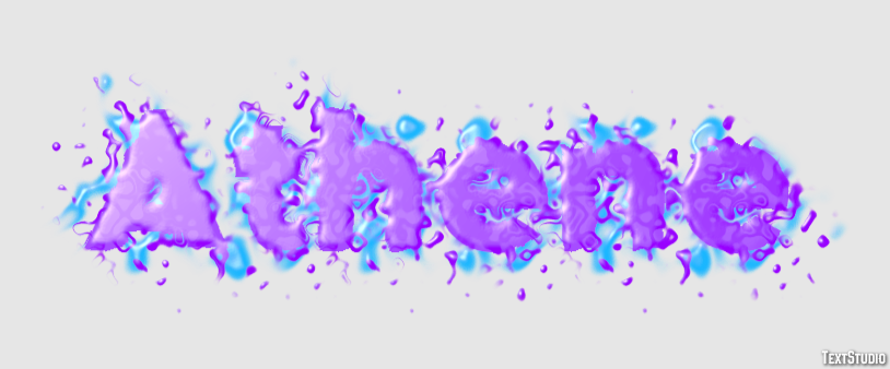 Athene Text effect