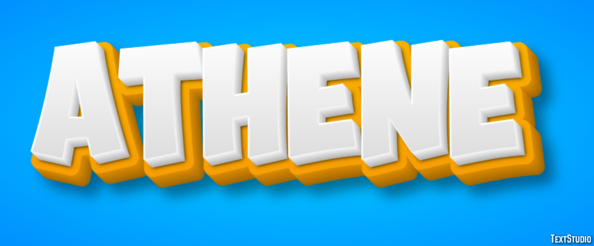 Athene Text Effect