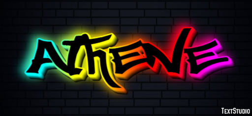 Athene Text Effect